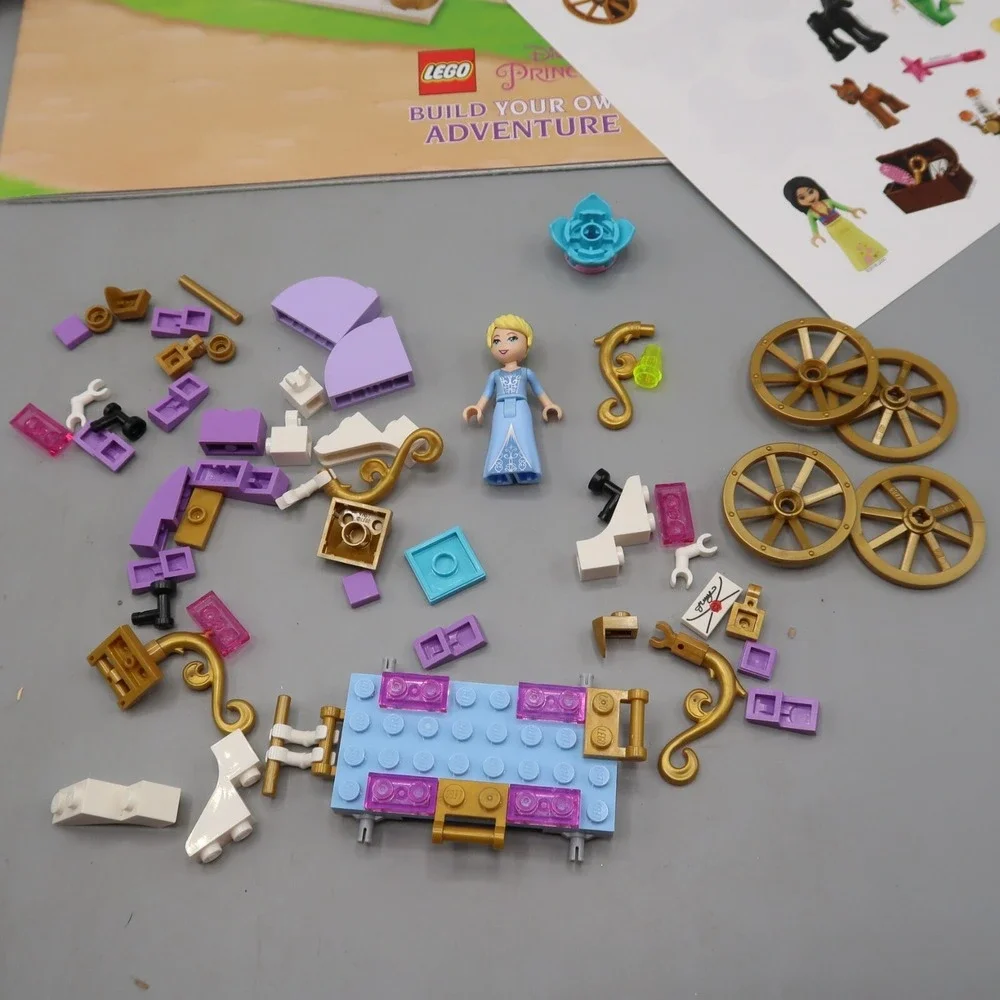 LEGO Disney Princess Cinderella  Build Your Own Adventure Building Set